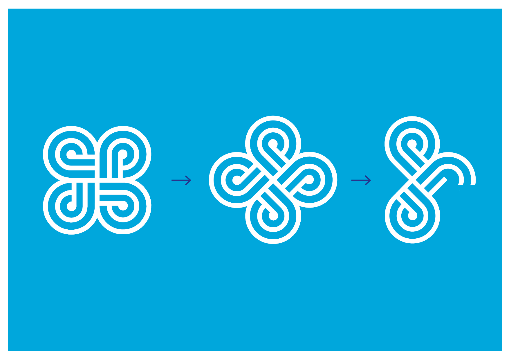 Visual identity for the Celtic Interconnector – logomark inspired by Celtic knots