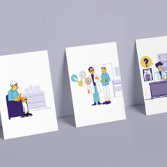 Patient-centered illustration for prostate cancer care